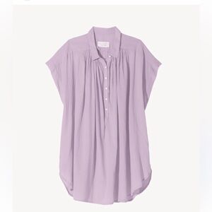 Niki Lotan Normandy Blouse, XS, Lavender